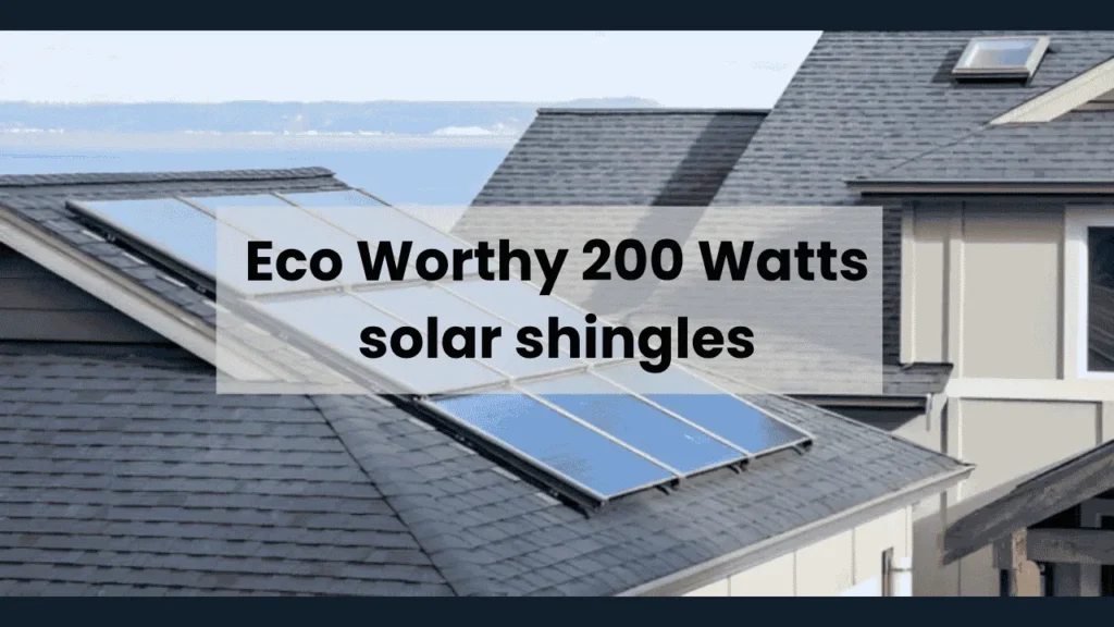 eco watt solar shingles