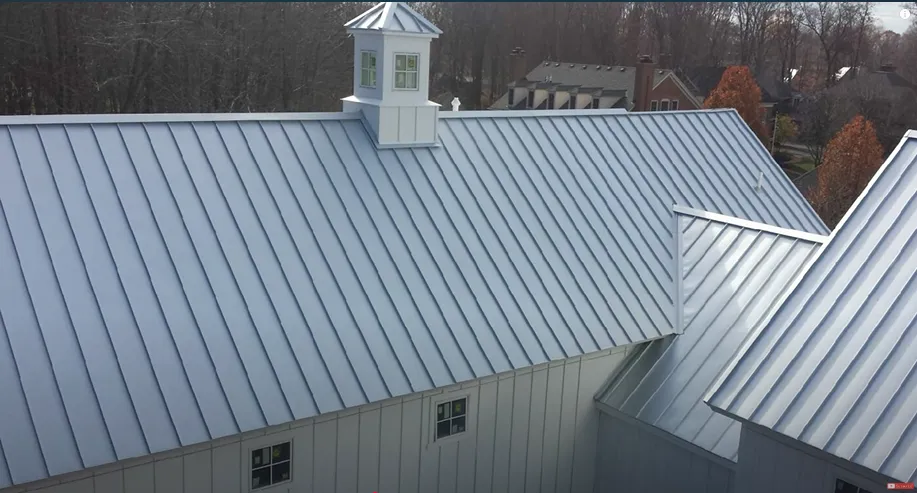 How to assemble standing seam metal roof