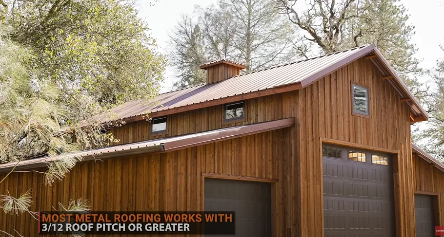 How to assemble standing seam metal roof