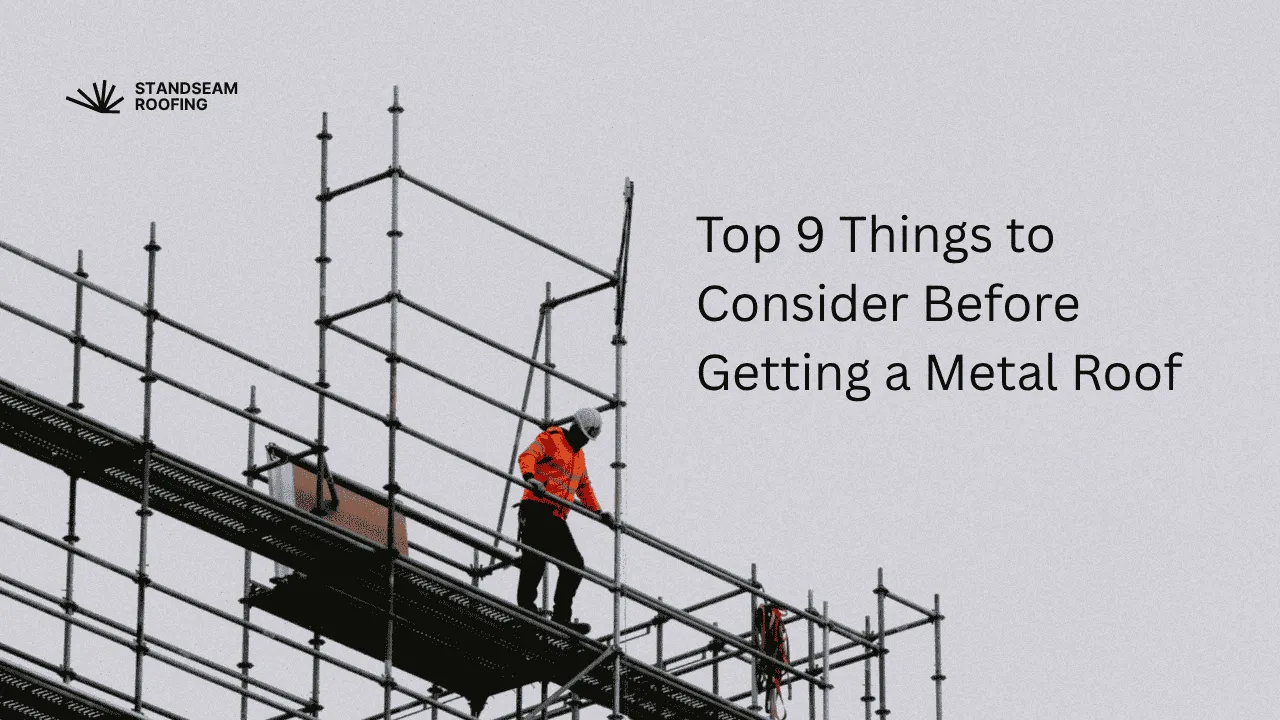 Metal roofing