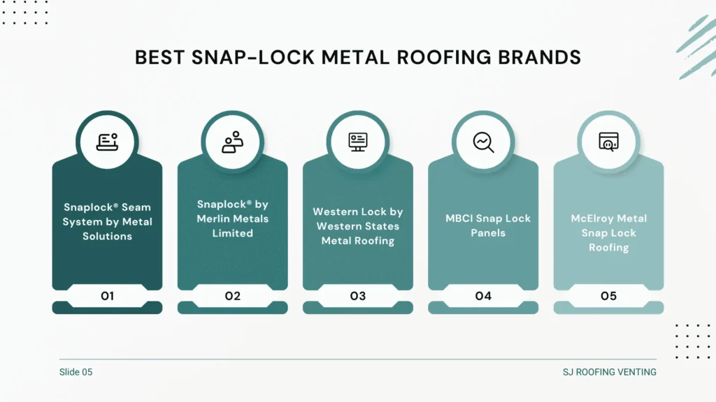Best Snap-Lock Metal Roofing Brands